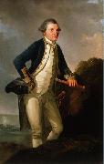 John Webber Captain Cook oil painting on canvas